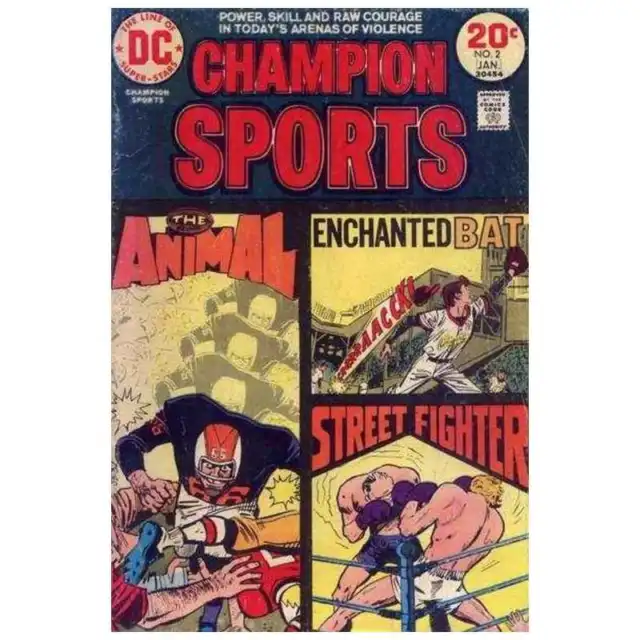 Champion Sports #2 in Very Good + condition. DC comics [s^