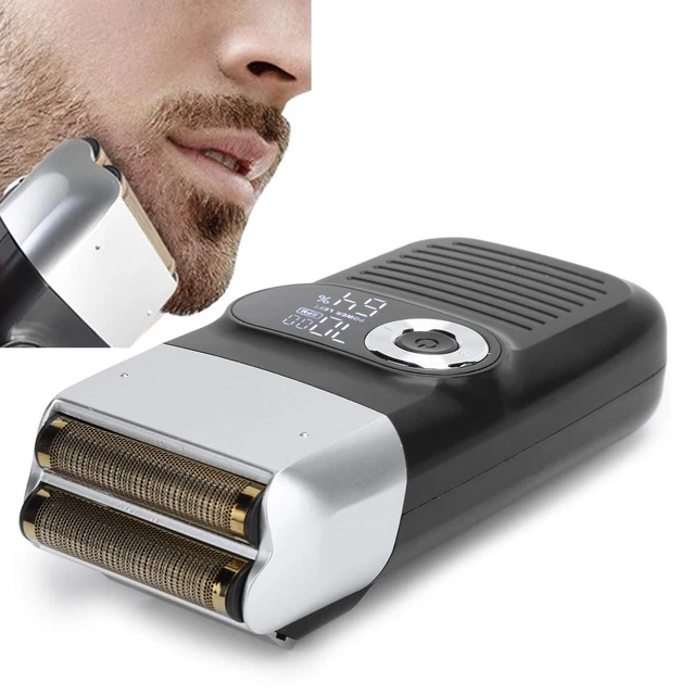 Elektrischer Herrenrasierer 3D Rotationssystem - Nass/Trocken, Mit Trimmer, USB-ladbar