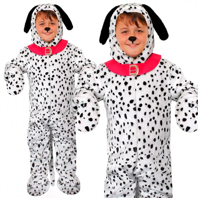 Bambini Costume Dalmata Dalmata Mondo Libro Dalmata Settimana Giorno Fantasia Vestito Ragazzi Ragazze Cane