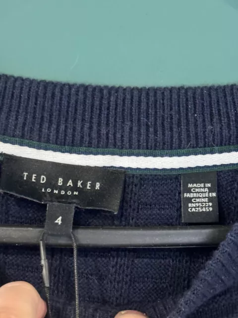 Ted Baker ‘Crannog’ Jumper Large Cableknit 3