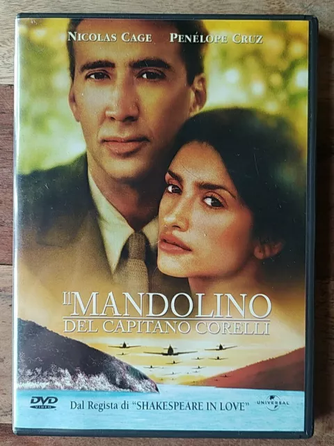 Il Mandolino del Capitano Corelli - DVD - Nicolas Cage, Penelope Cruz (v. desc.)