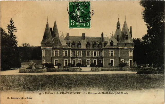 CPA AK CHATEAUNEUF - Le Chateau de MAILLEBOIS - North Coast (385319)