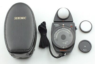 Sekonic Sekonic Studio Deluxe L-398 Lumière Mètre De Japon Mint Avec / Étui Bracelet 