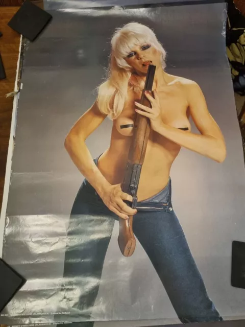 PLASMATICS VINTAGE 1980s poster Punk