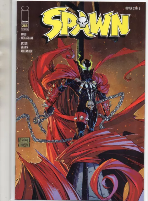 SPAWN #286 Todd McFarlane Cover 2 VARIANT 2018