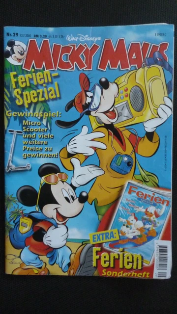 Walt Disneys micky maus heft Nr.29 von 2000,gebraucht, Heftbindung