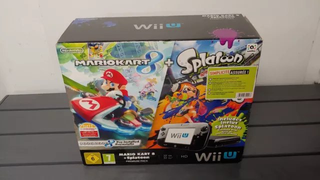 Nintendo WII U en boite mario kart