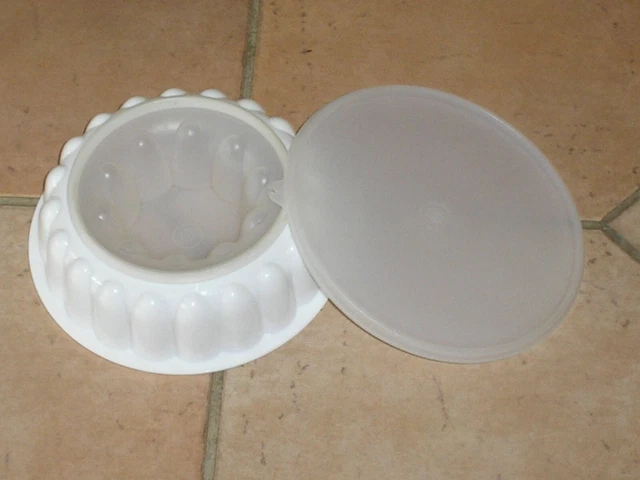 27⚜️ Grand Moule à Gâteau Charlotte Tupperware Violet Diamètre 24 Cm