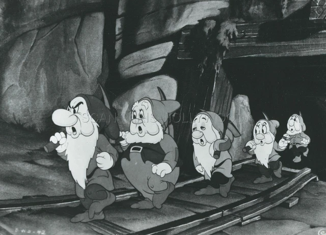 WALT DISNEY SNOW White And The Seven Dwarfs 1937 Vintage Photo #7 R1970 ...