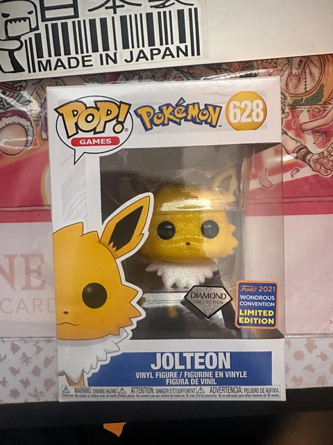 Funko Pop! Vinyl : Jolteon N°628 - Pokémon - Édition Convention Diamond WondRous 2021 - Neuve Sous Blister