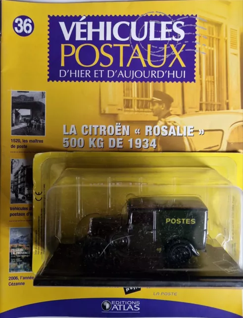 Universal Hobbies 1/43 - La Poste PTT 36 - Citroen Rosalie 500 Kg 1934