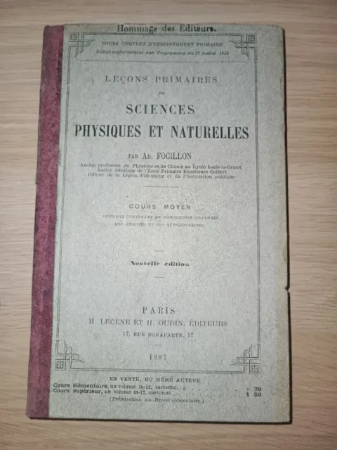 Leçons primaires de sciences physiques et naturelles, Ap. Fogillon