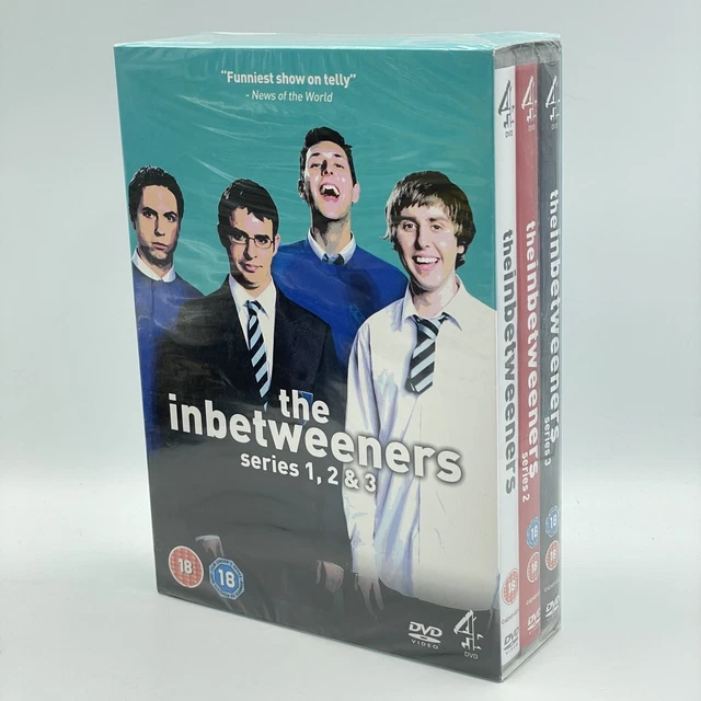 INBETWEENERS DVD BOX Set- Series 1-3 - Complete (, 2010, 5-Disc