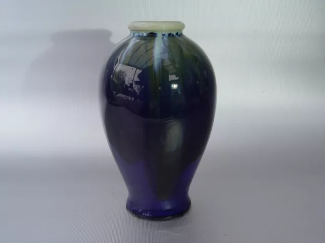 Jugendstil Keramik Vase Art Nouveau Laufglasur