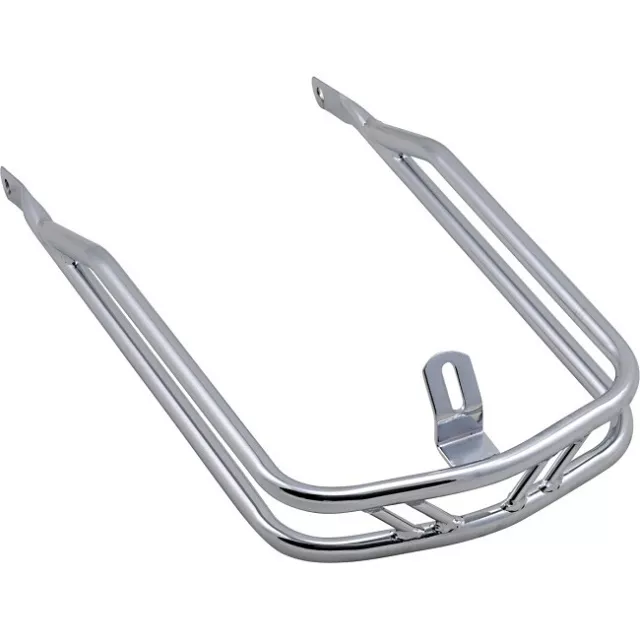 Front Fender Rail Schutzblech Rehling Chrom für Harley FLH FLT Touring 80-13