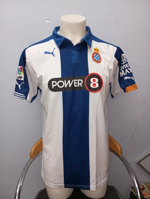 RCD ESPANYOL CAMISETA futbol football shirt XL 58 EUR 80,00