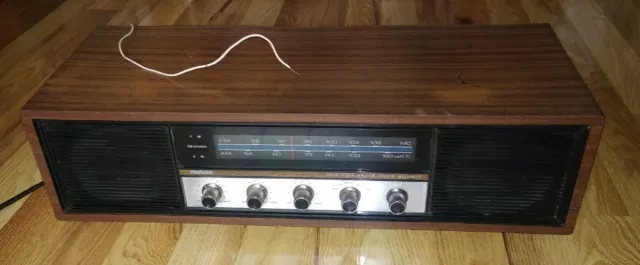 Vintage Realtone Solid State AM-FM Stereo Multiplex Model 4332 WORKS-READ