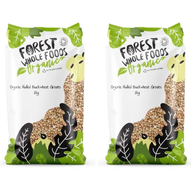 Organic Raw Buckwheat Groats 2kg - Forest Whole Foods