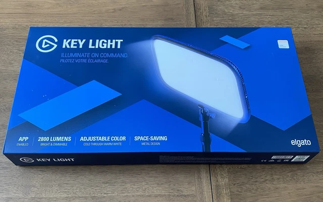 NEW ELGATO KEY Light Professional Studio LED Panel 2800 Lumens Color ...