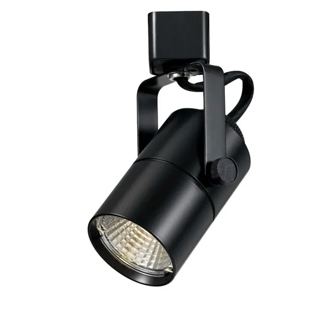Cal Lighting 610 Series LED 4.8" Height Metal Track Head, Black - HT-610-BK