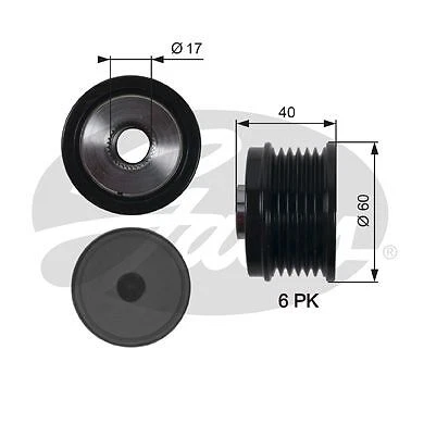 Aazon.co: NEW GATES B45 HI-POWER II 48 IN 21/32 IN V-BELT D500182
