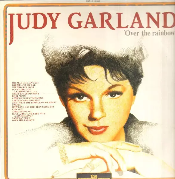 Judy Garland Over The Rainbow ITALIAN PRESSING Sarabandas srl Vinyl LP