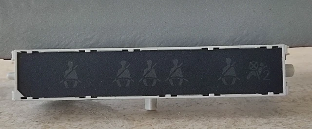 Display Cinture di Sicurezza Peugeot 207 dal 2006 al 2015 cod.9665103980