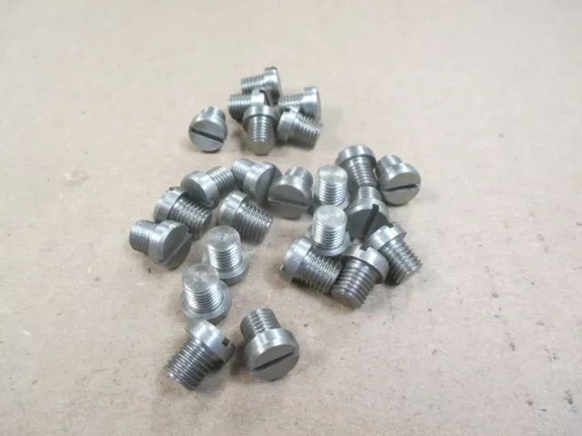 #3 Warner & Swasey Slotted 5/16" Collet Pad Screws