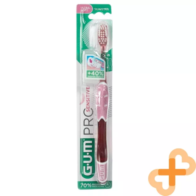 GUM Pro Sensible (510) Ultra Suave Cepillo de Dientes Extra Suave