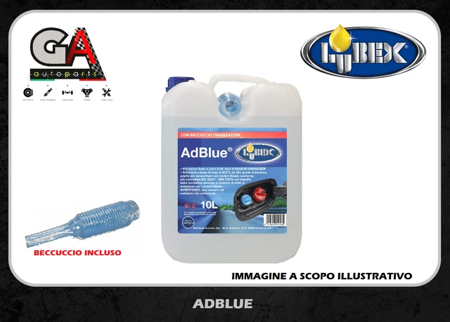 ADBLUE ADDITIVO 10 LITRI UREA Veicoli Euro 6 Tecnologia SCR Con Beccuccio 10lt.1.15.24.gp.5455 - Foto 4