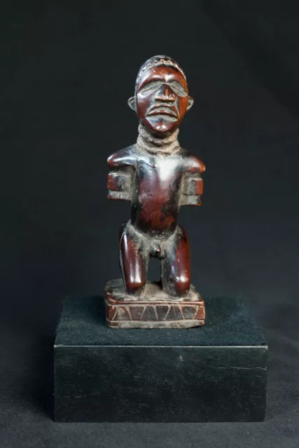 Bakongo Kneeling Figure, D.R. Congo, African Tribal Art, African Figures 2