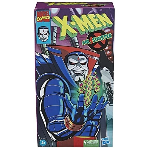 MARVEL LEGENDS X-MEN Animated Series VHS Box Mr. Sinister Action Figure ...