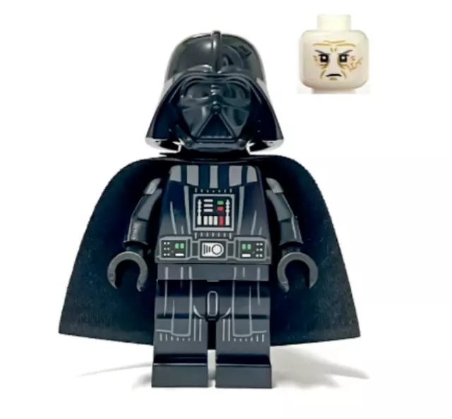 NEW LEGO STAR WARS DARTH VADER MINIFIGURE 75334 minifig printed arms