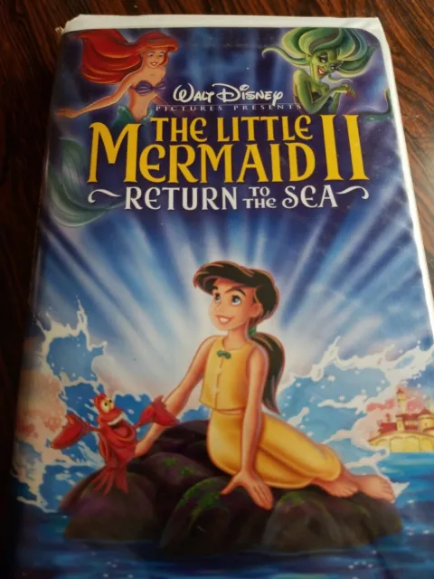 Little Mermaid II, The: Return to the Sea (VHS, 2000) Disney