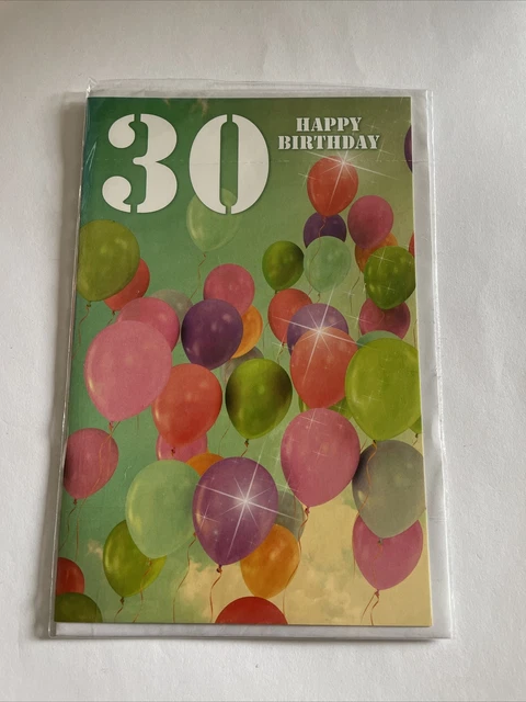 30 GLÜCKWUNSCHKARTE ZUM Geburtstag Karte Mit Umschlag Karten Wünsche