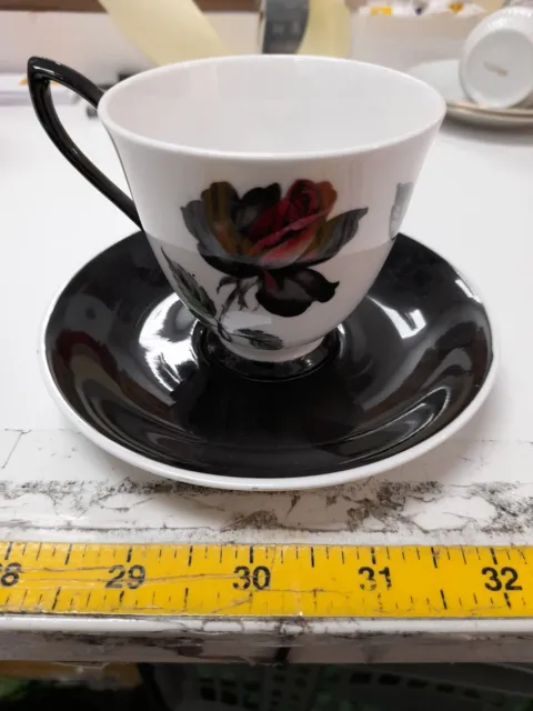 Royal Albert bone china masquerade tea cup and saucer 2