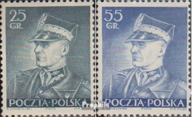 Briefmarken Polen  Mi 319-320 mit Falz