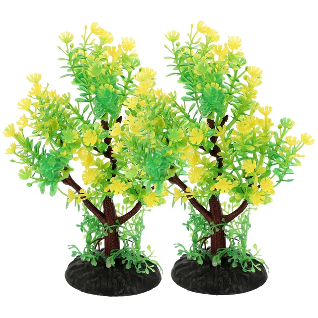 Fish Tank Decoration Aquarium Landscaping Artificial Flowers