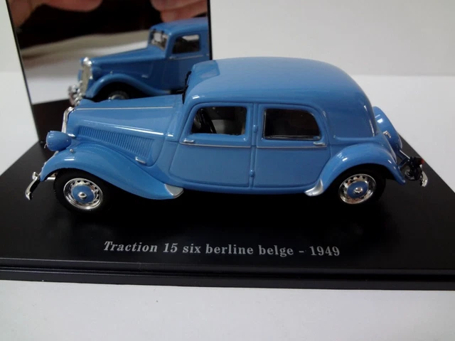 TRACTION  15 SIX BERLINE BELGE 1949 1/43ème