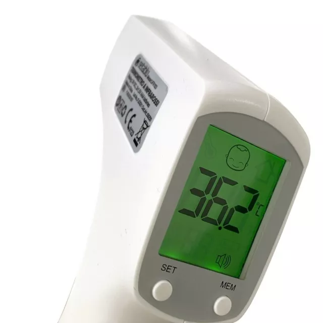 Thermomètre électronique flexible Powerscan Ageti - Vert