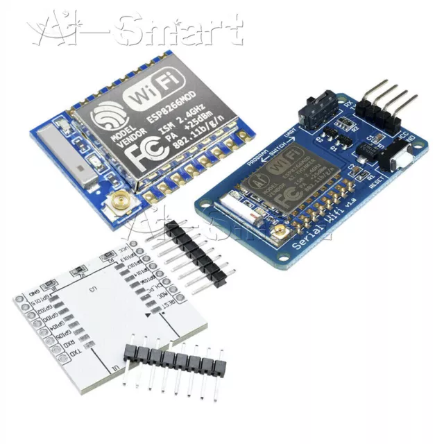 ESP8266 ESP-07 Remote Serial Port WIFI Module V1.0 + ESP Adapter Plate Expansion