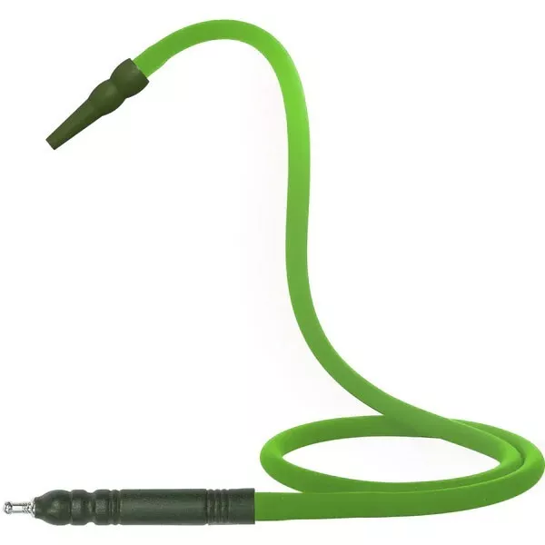 MYA ICE HOSE Freezable Silicone Freeze Cold Smooth Smoke Hookah Shisha Green