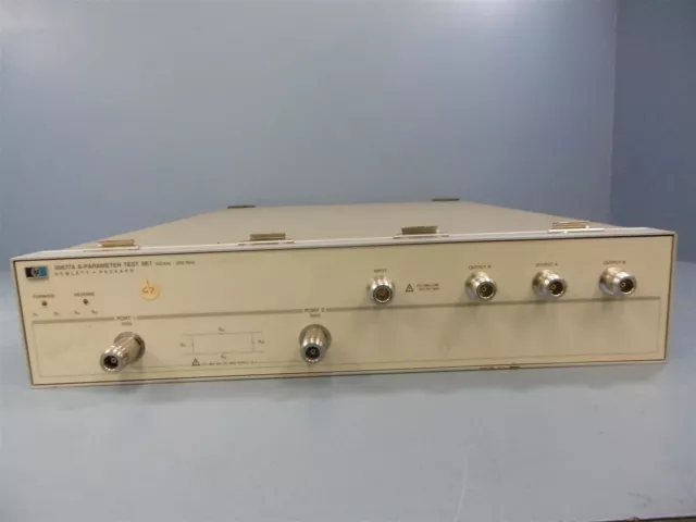 Hewlett Packard 35677A S-Parameter Test Set 10kHz – 100MHz