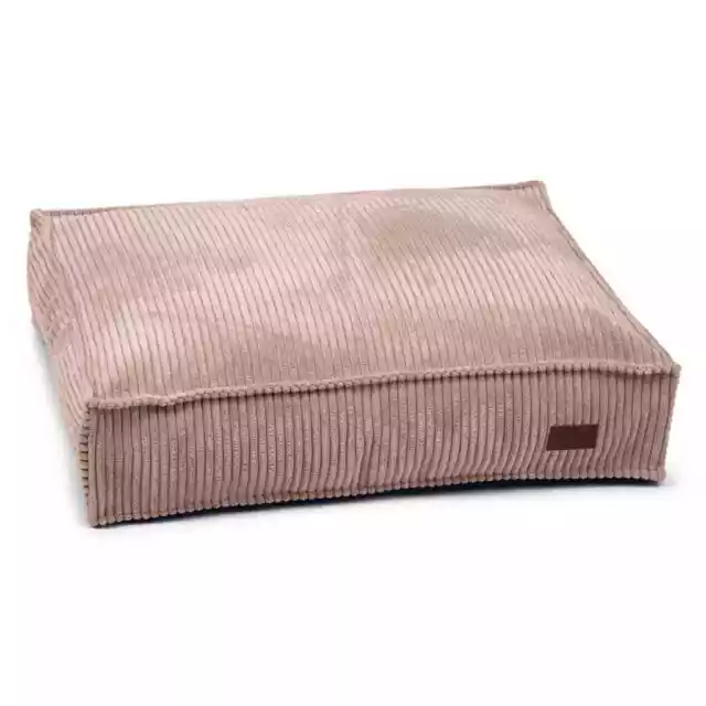 Designed by Lotte Coussin nervurÃ© pour chien 70x55x15 cm Rose