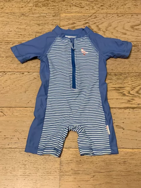 Bornino, Gr. 74 / 80, Baby Jungen Badeanzug, Schwimmanzug, Badeoverall neuwertig