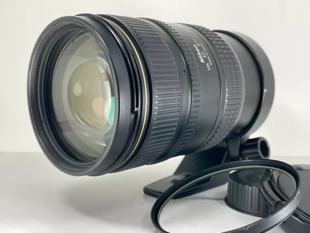 [ EXC + 5] Nikon Af Vr-nikkor 80-400mm F/4.5-5.6 D Ed Zoomobjektiv Aus Japan