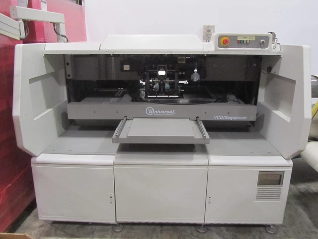 Universal Instruments 6241 VCD Axial Sequencer 8 Inserter 40 Stations UIC 6241F Universal Instruments 6241 VCD Axial Sequencer 8 Inserter 40 Stations UIC 6241F