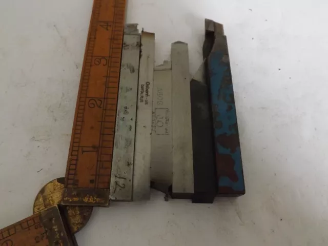 Herramienta De Ingenieros Acero/Cortadores De Torno X 6