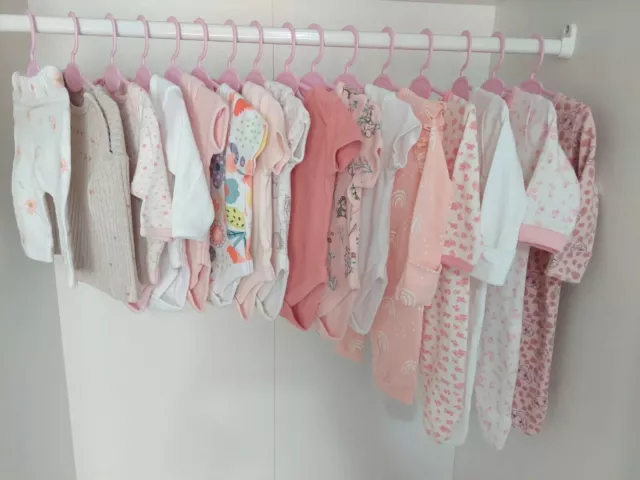 Premature/Early Baby Girl Clothes Bundle from know Brands First  Size 9lbs/4kg