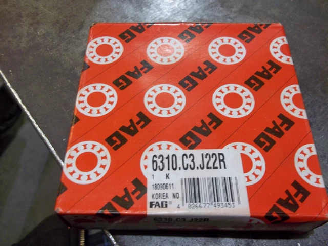 Nib Fag 6310.C3.J22R Bearing (247-2)